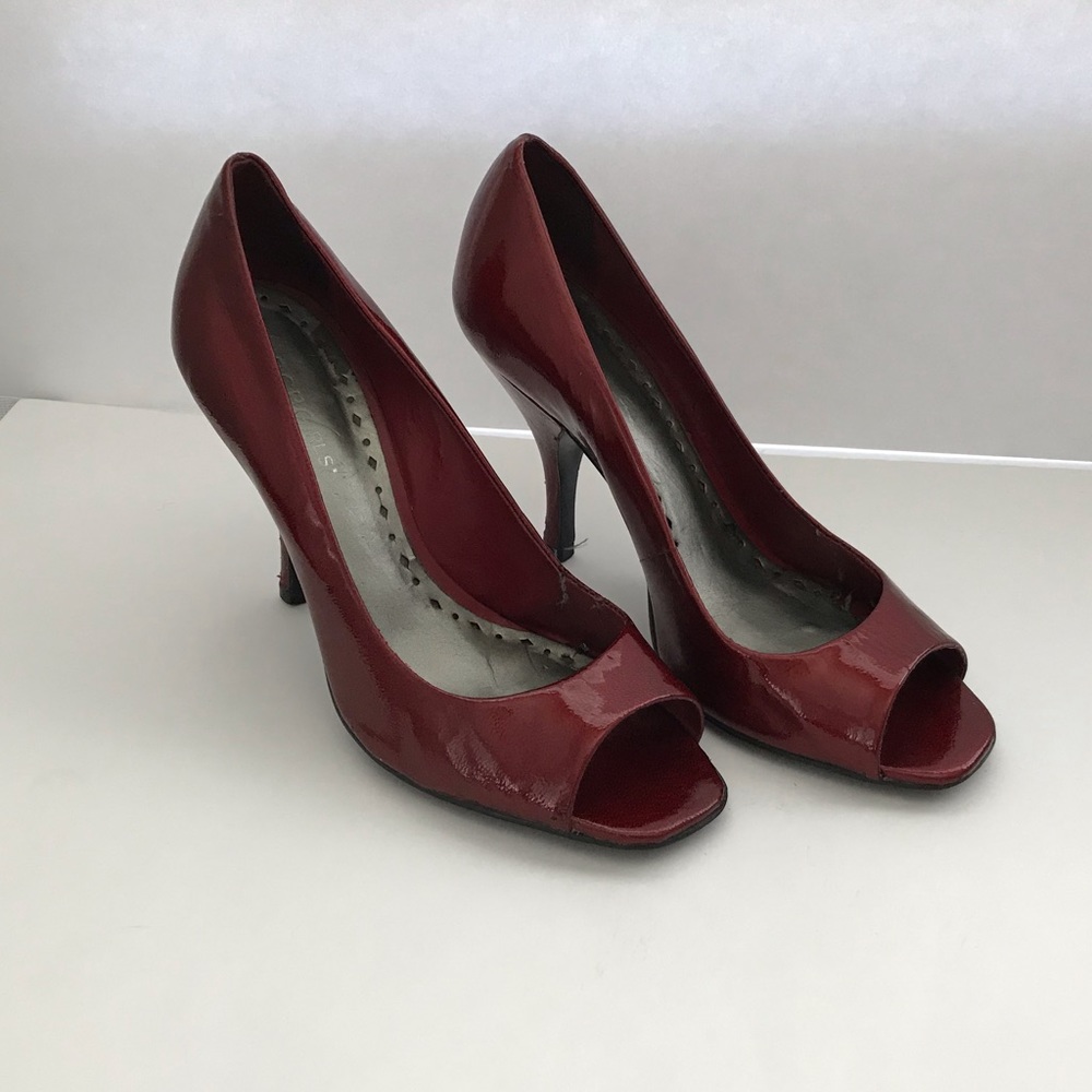 BCBG Red Patent Heels